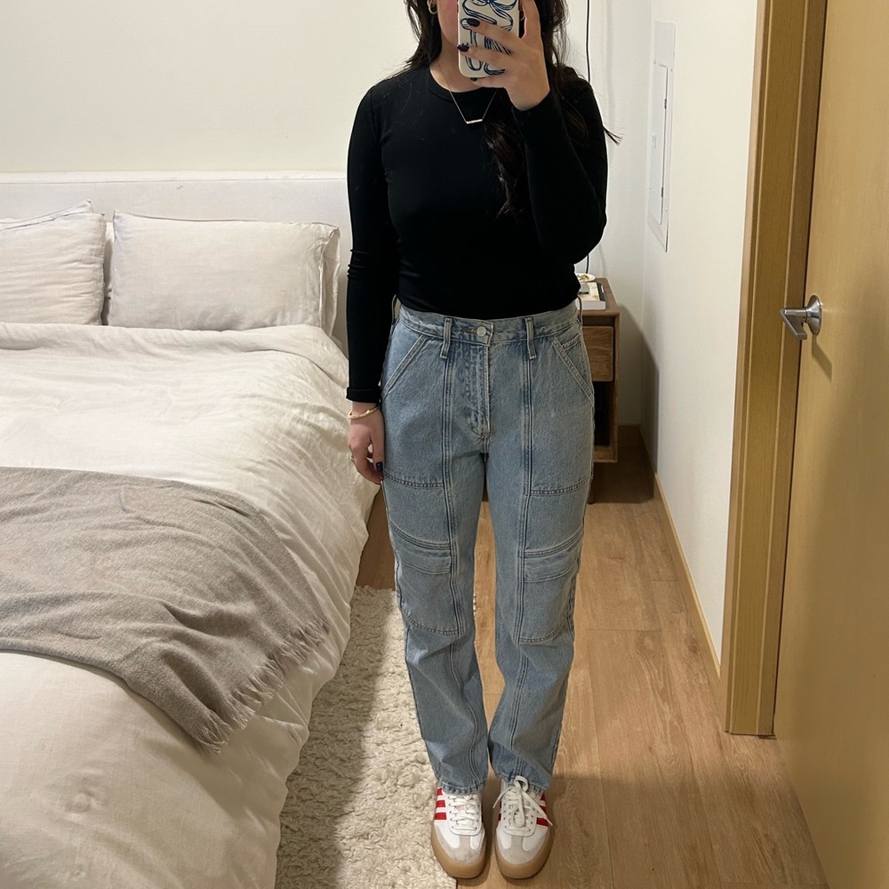 agolde cooper cargo jeans